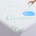 GOONIK King Mattress Protector, Breathable Bamboo Viscose Waterproof King Size by GOONIK