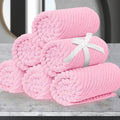 VOOVA & MOVAS Towels for Face, Luxury Hand Towels Set of 6, Fluffy Facial by VOOVAMOVAS