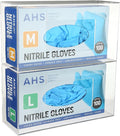 AMERICAN HOSPITAL SUPPLY Wall-Mount Double Glove Dispenser | Clear Acrylic by AHSAMERICANHOSPITALSUPPLY