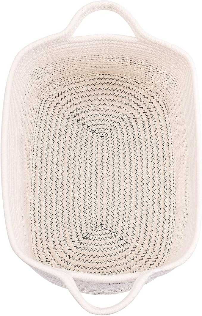 Medium and Large Woven Basket//With Handle, Used - Image 5