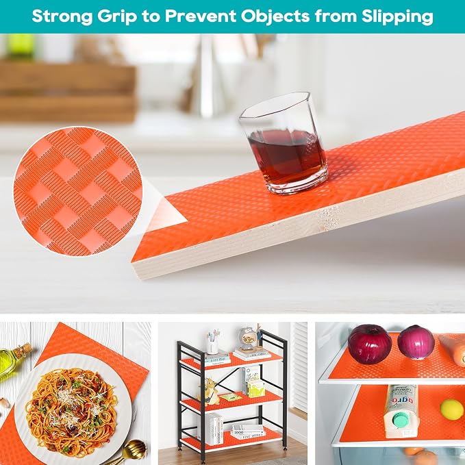 Shelf Liners for Kitchen Cabinets, Waterproof and Oil-Proof Kitchen Cupboard - Image 7
