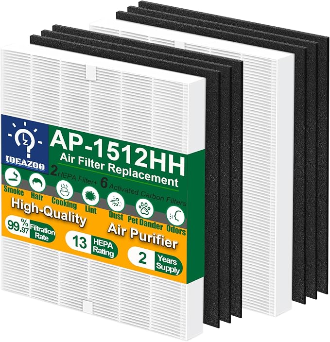 AP-1512HH Air Purifier Replacement Filter Set Compatible by Unknown