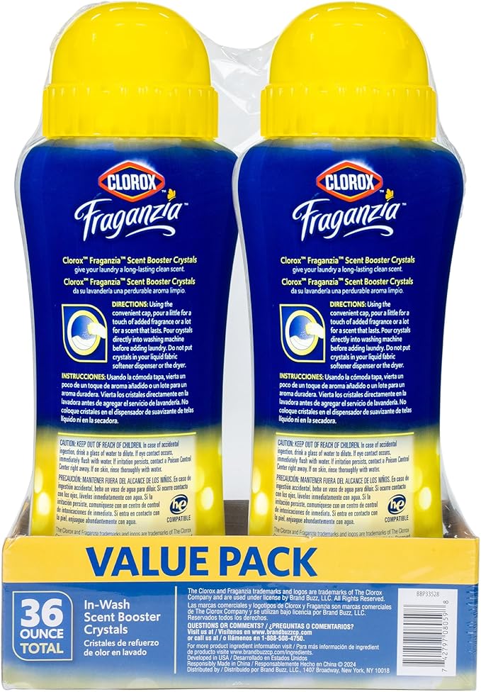 Clorox Fraganzia Laundry Scent Booster Crystals in Citrus Blossom Scent - Image 2