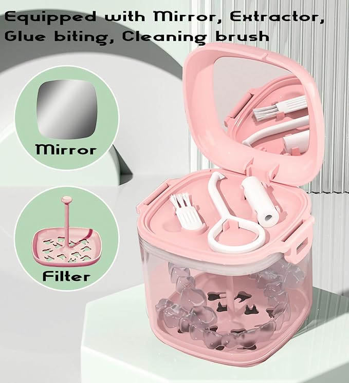 MURRI&MURRDI Retainer Case, Denture Bath Box - Image 3
