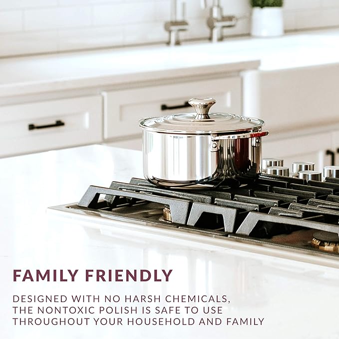 HOPE'S Countertop Restoration Polish, Streak-Free Kitchen Counter Cleaner - Image 5