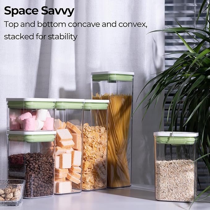 linoroso Set of 4 Pop Airtight Food Storage Containers - Image 6