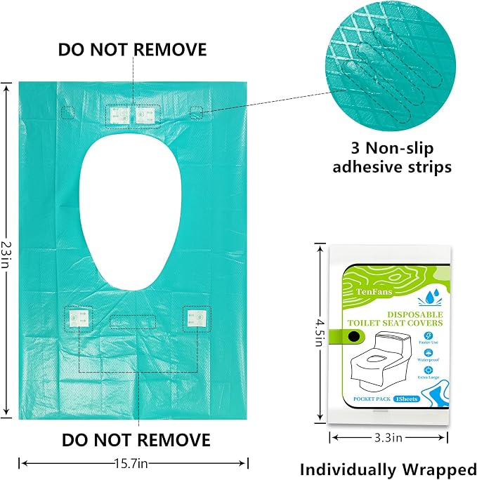 ​​TenFan Disposable Toilet Seat Covers - Image 3