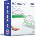 Waterproof Mattress Protector by Slumberfy | Hypoallergenic Bamboo Mattress by Slumberfy
