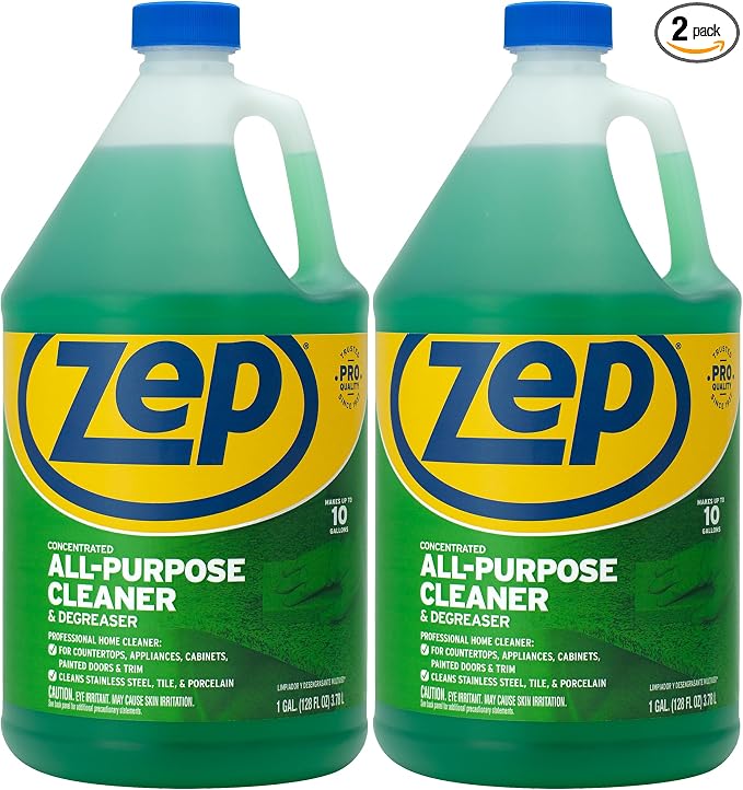 Zep All-Purpose Cleaner and Degreaser 128 oz ZU0567128 Cleans Almost Any Surface by Zep