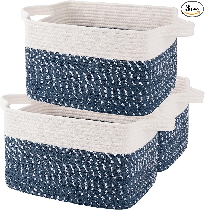 OIAHOMY Storage Basket, Woven Baskets by MasterofSpaceOptimization