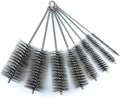 Pipe Cleaning Brush Set Stainless Steel Bristles, 8 Piece Variety Pack by Ctsyuqoo