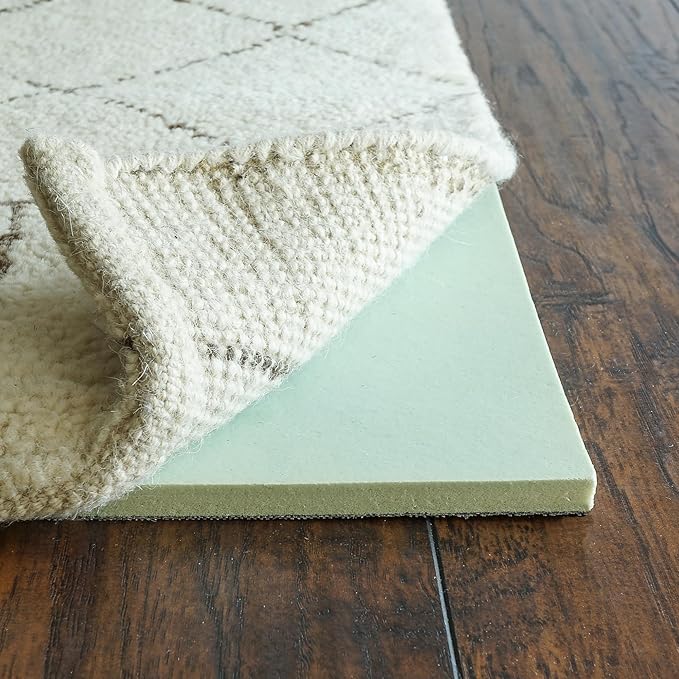 RUGPADUSA - Cloud Comfort Memory Foam - 8' Square - 7/16" Thick - Luxurious by RugPadUSA