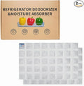 2 Pack Refrigerator Deodorizer, Outperforms Baking Soda Fridge Deodorizer by Aeribbon