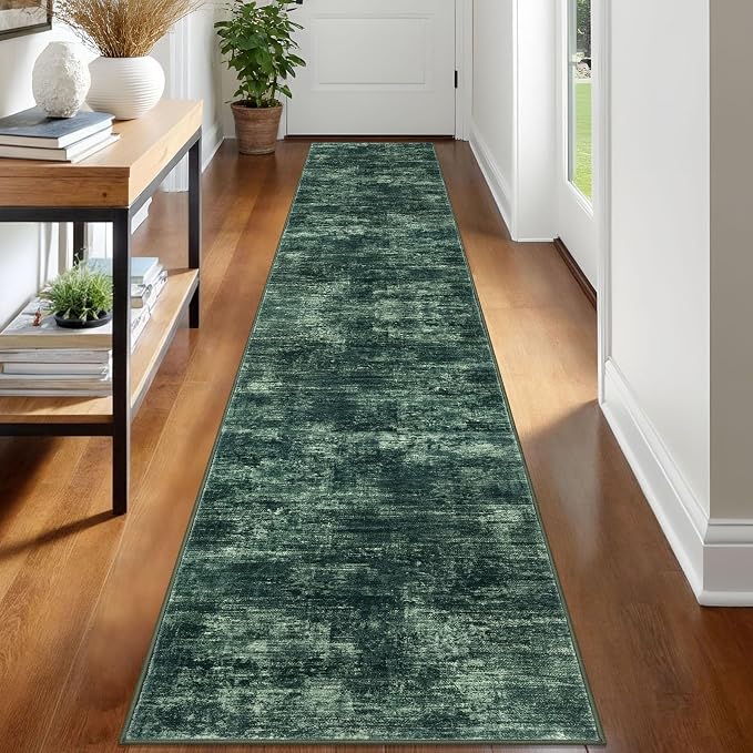 IOHOUZE Abstract Runner Rug 2x12 Ft Washable Runners by iOhouze