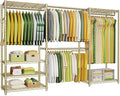 Ulif E1 Heavy Duty Closet Garment Rack, 6 Tiers Adjustable Metal Freestanding by Ulif