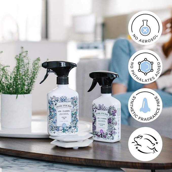 Home-Pourri Air + Fabric Multi-Purpose Odor Freshener Spray, 11 Fl Oz, Fresh - Image 7