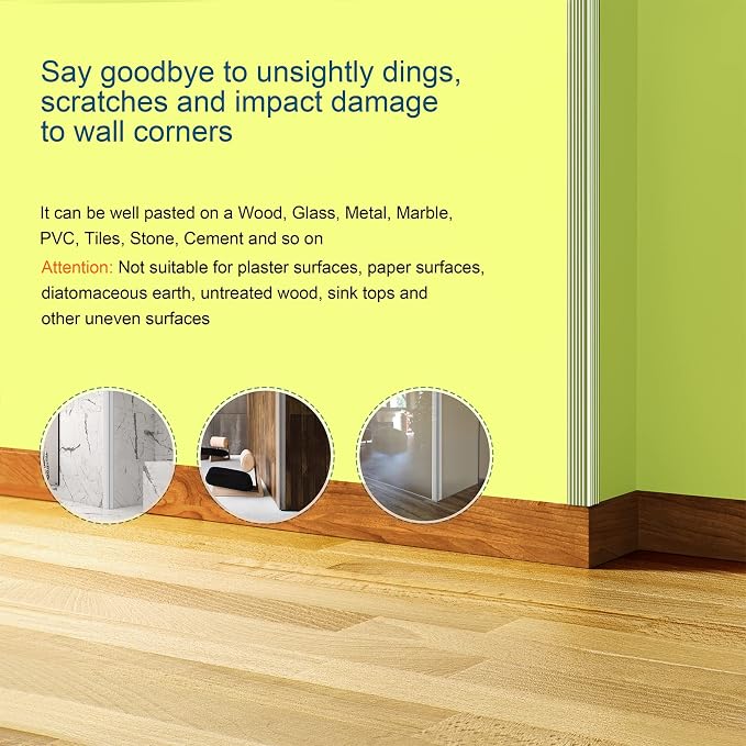 HOMREALM Baby Proofing 7.05ft Long Corner Guards Furniture Corner & Edge Safety - Image 4