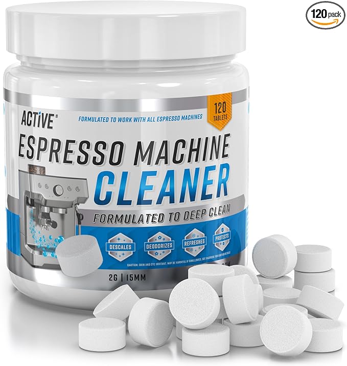 ACTIVE Espresso Machine Cleaning Tablets Descaling by ACTIVE
