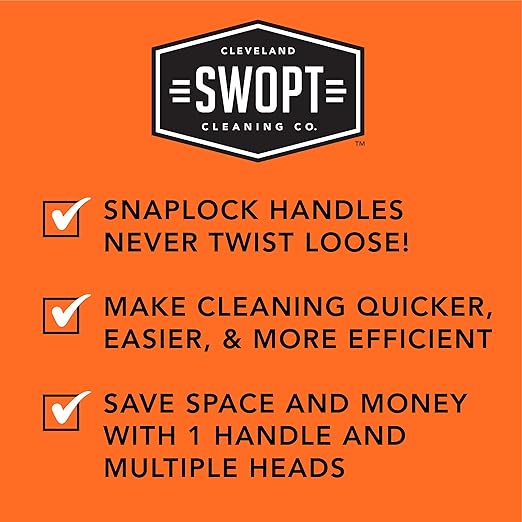 SWOPT Microfiber Flexible Duster Head Includes Additional Refill, Washable - Image 6
