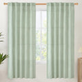 YoungsTex Sage Green Curtains 72 Inch Length by YoungsTex