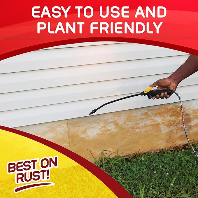 Iron OUT Liquid Rust Stain Remover, Quickly Removes Rust Stains from Concrete - Image 4