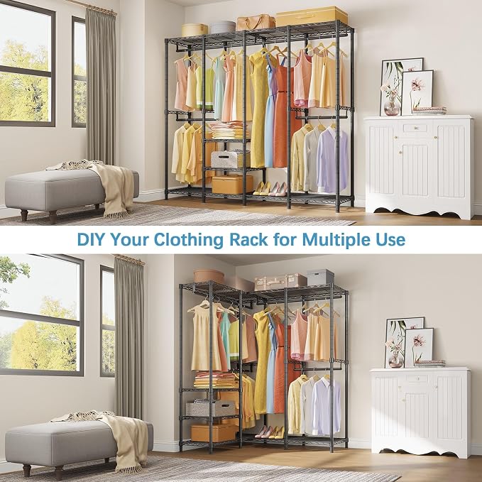 VIPEK V40 Medium Garment Rack Heavy Duty Clothes Rack - Image 5