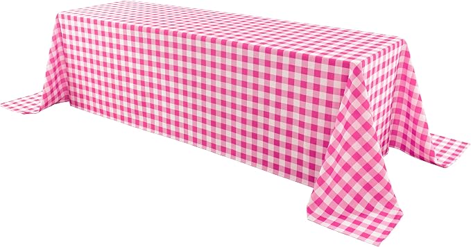 Classic Gingham Buffalo Tablecloth Fabric - Image 9