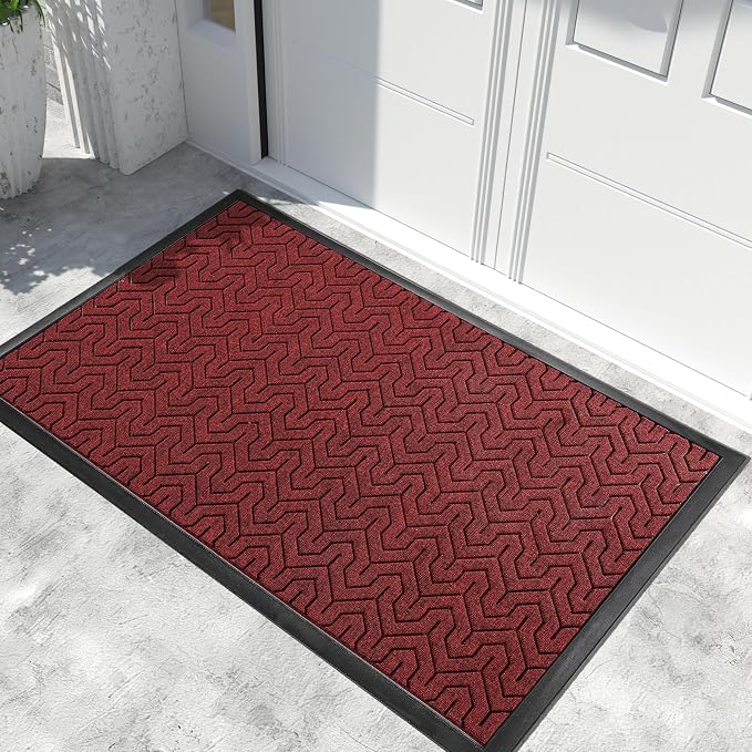Yimobra Large Door Mat Outside Entrance 47x32, Waterproof Heavy Duty Outdoor by Yimobra