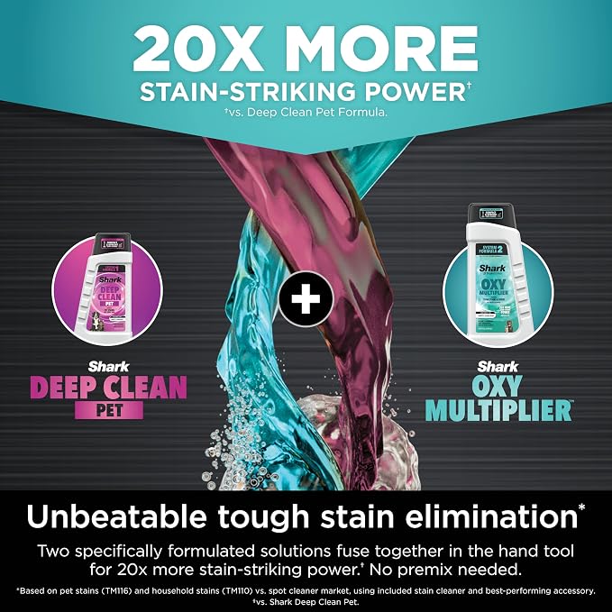 Shark StainStriker HairPro Portable Carpet, Upholstery & Area Rug Cleaner - Image 2