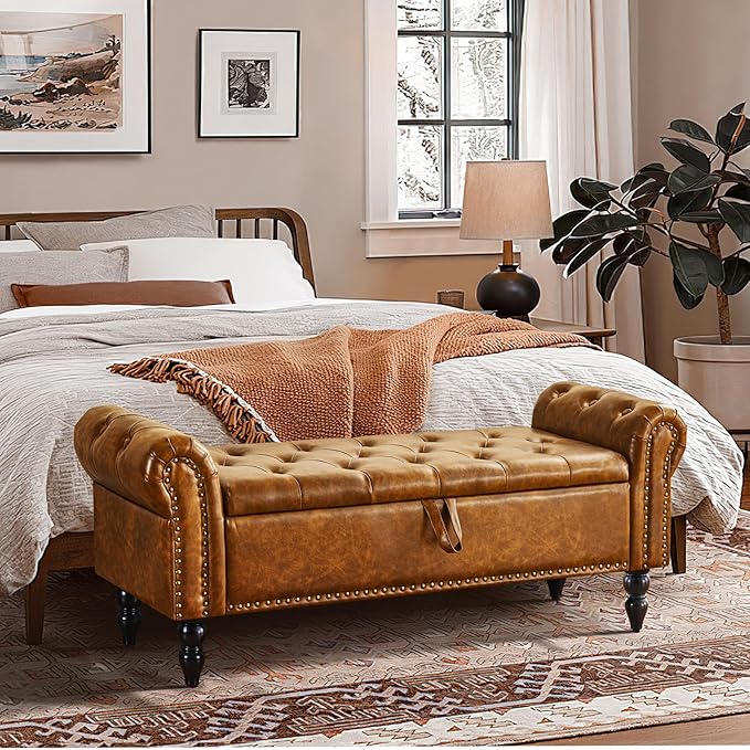 Furnimart Storage Bedroom Bench - Image 3