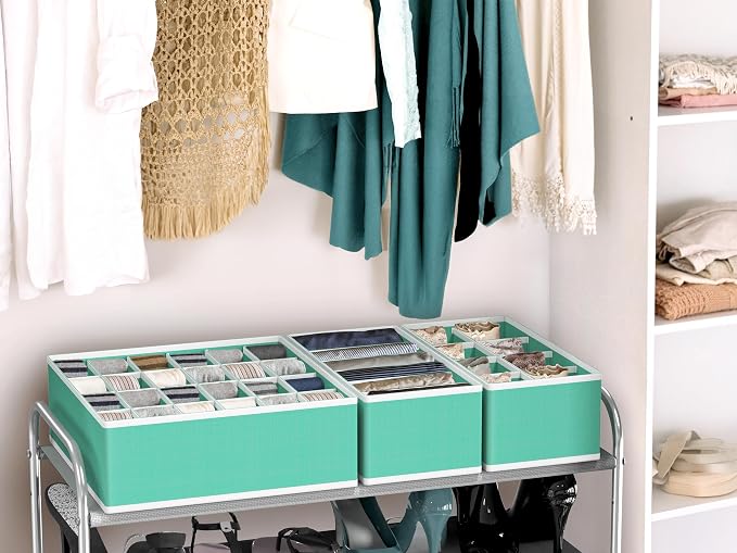 Simple Houseware 4-Pack Drawer Organizer Set - Image 8