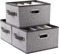 PRANDOM Fodable Storage Bins for Closet Decorative Fabric Storage Baskets Cubes by Prandom