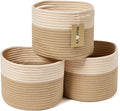Small Basket for Organizing | Cube Shelf Closet Storage Baskets | 9.7×9.7×7.1” by MiniArkStorageBasketsHome