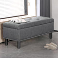 Furnimart 42.5 Inch Storage Ottoman Bench, Flip Top End of Bed Storage Bench by FurnimartFurniture