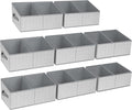 DIMJ Storage Baskets for Shelves 8 Packs by DiMJ