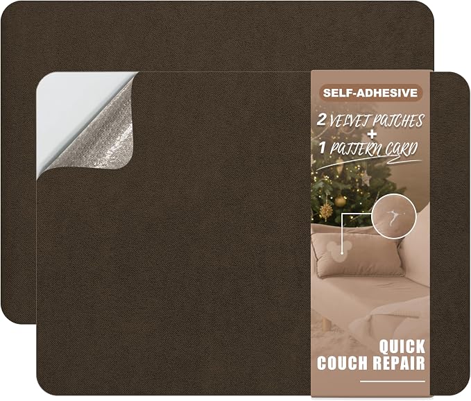 Azobur Fabric Couch Repair Patch 8.3 x 11 inches, Self-Adhesive Fabric Repair by Azobur