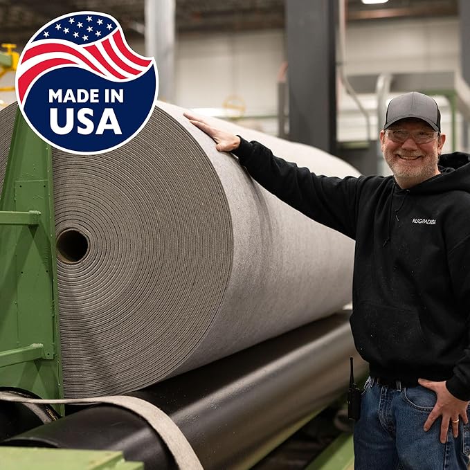 RUGPADUSA - Eco-Plush - 12'x18' - 1/4" Thick - 100% Felt - Premium Cushioned - Image 4