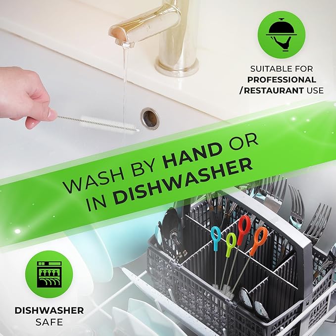 Heavy Duty Cleaning Brushes Set of 8 - Image 5