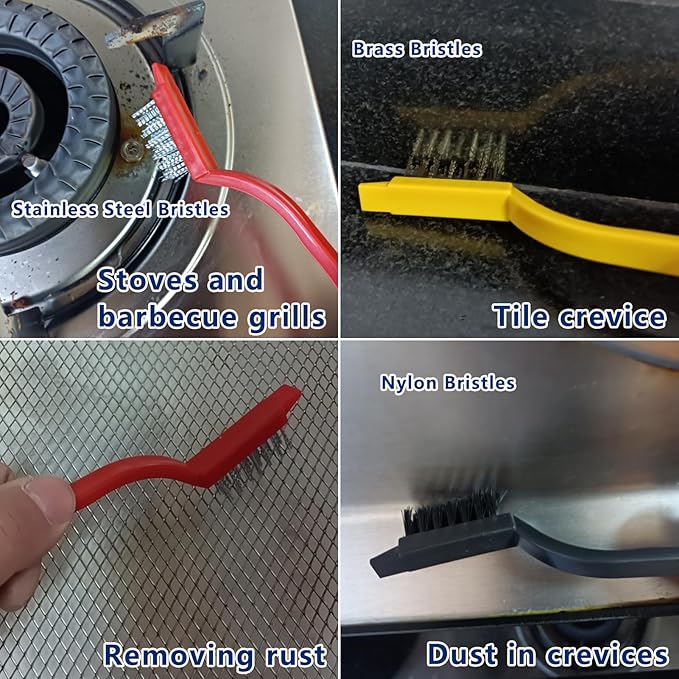 11Pcs Crevice Cleaning Brush, Gap Cleaning Brush - Image 3