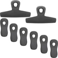 COOK WITH COLOR Bag Clips, Heavy Duty Chip Clip and Refrigerator Magnet Clips by COOKWITHCOLOR
