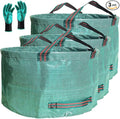 Professional 3-Pack 63 Gallons Lawn Garden Bags Reusable Yard Waste Bag by TespherCreationsforYardWorkLawnsCarePatioGardeningOutdoorCampingandRVTrips