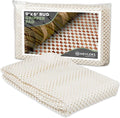 Nevlers 6'x9' White Under Rug Non Slip Pad | PVC Foam Non Slip Rug Pad & Carpet by Nevlers