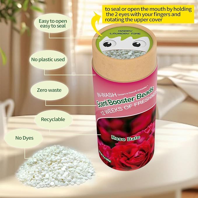 DR.EASY Laundry Scent Boosters 312g, Rose Date Scent Boosters - Image 2