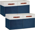 DULLEMELO 13 inch Cube Storage Bins, Gift Baskets Empty by DULLEMELO