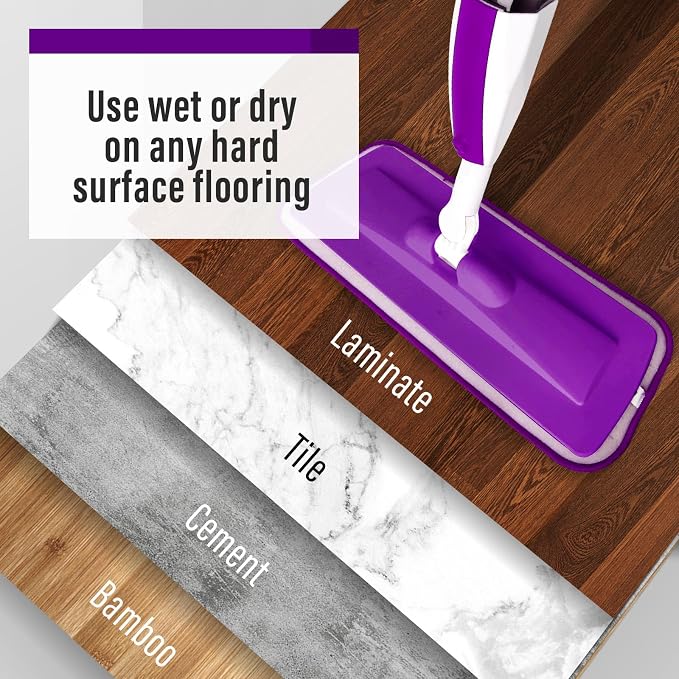 Mops for Floor Cleaning Wet Spray Mop - Image 8