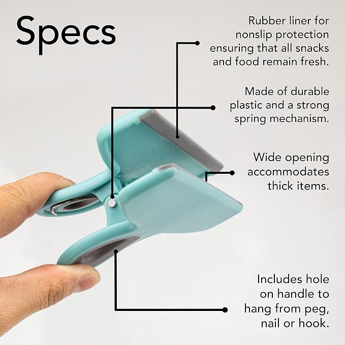 COOK WITH COLOR Bag Clips - Image 2