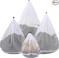 4Pcs Mesh Laundry Bags Washing Machine Mesh Wash Bags by OKAKA