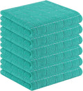 Homaxy 100% Cotton Terry Kitchen Towels, Checkered Designed, Soft and Super by Homaxy