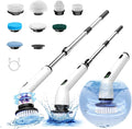 Electric Spin Scrubber, Full-Body IPX7 Waterproof Cordless Shower Scrubber by keimi