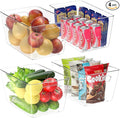 BALEINE Clear Plastic Storage Bins, Pantry Organization, BPA Free Stackable by BALEINE